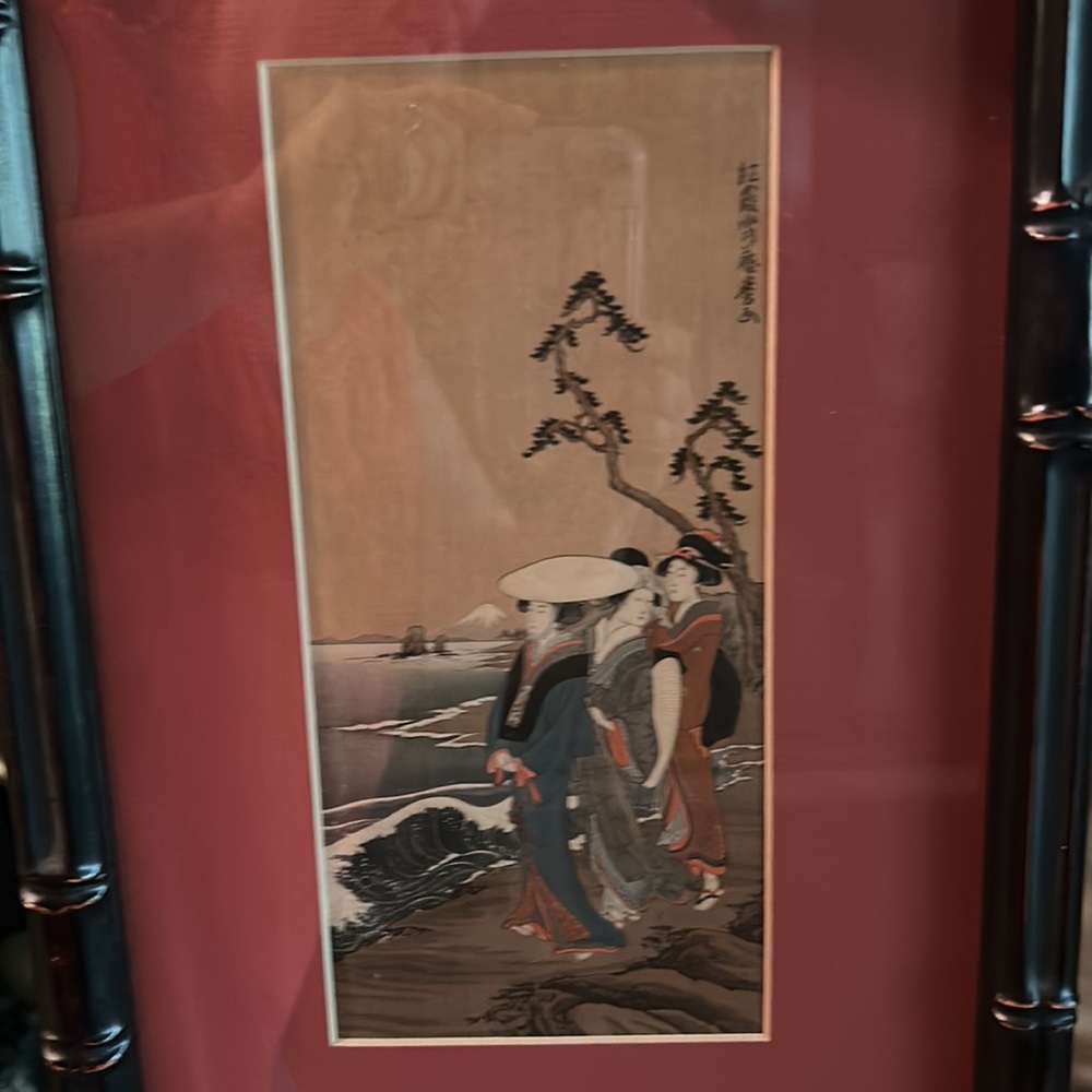 Kitagawa Fujimaro Original Woodblock Painting - Picture 10 of 12